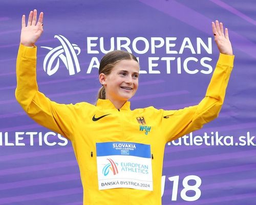 U18-EM Tag 3 | Julia Ehrle läuft zu Silber