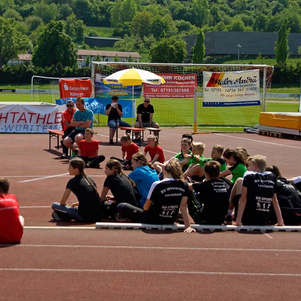 Team-Hochsprung-Cup am 5. Mai 2018 in Winnenden