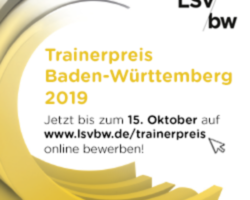 Trainerpreis Baden-Württemberg 2019