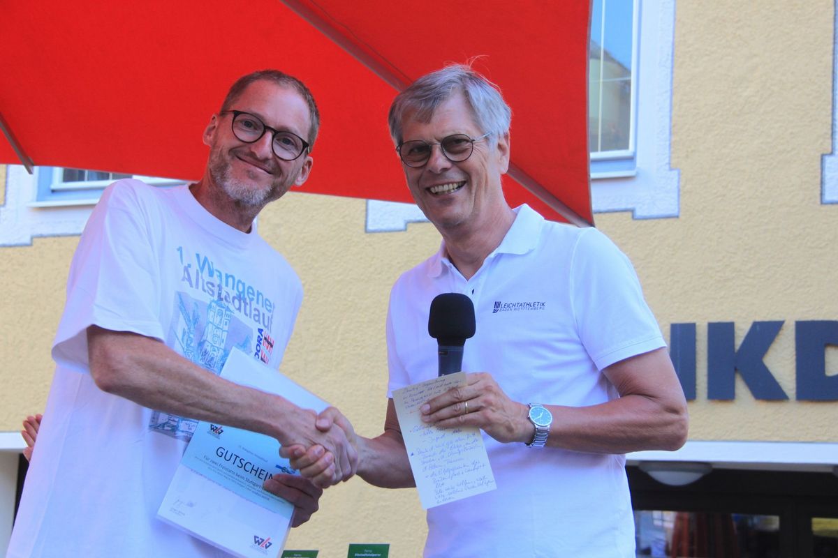 25 Jahre Wangener Altstadtlauf Kreis Bodensee Württembergischer