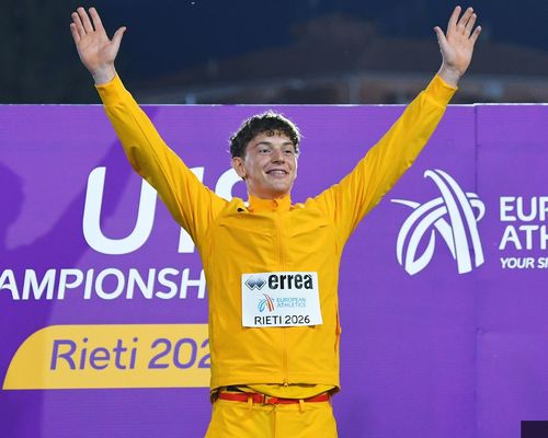 Jonathan Hummel (LG Leinfelden-Echterdingen) krönt sich zum U18-Europameister in Rieti